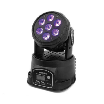 LED otočná hlava 7x18W RGBWA+UV Wash